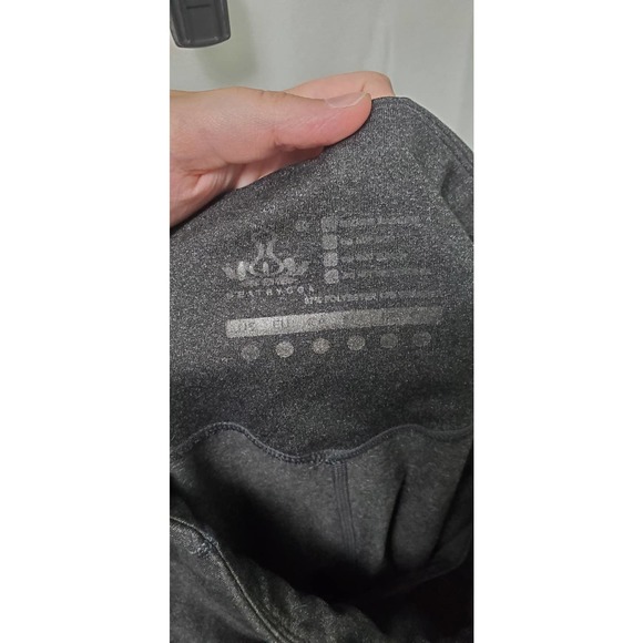 Heathyoga Super Comfy Heathered Gray Yoga Pants Size Small ~ Activewear Sporty - Picture 7 of 8